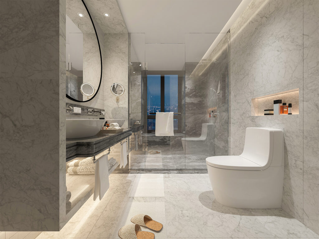 contemporary bathroom interior design