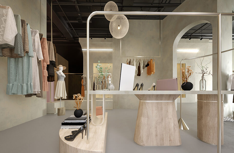A retail store with an attractive and functional layout