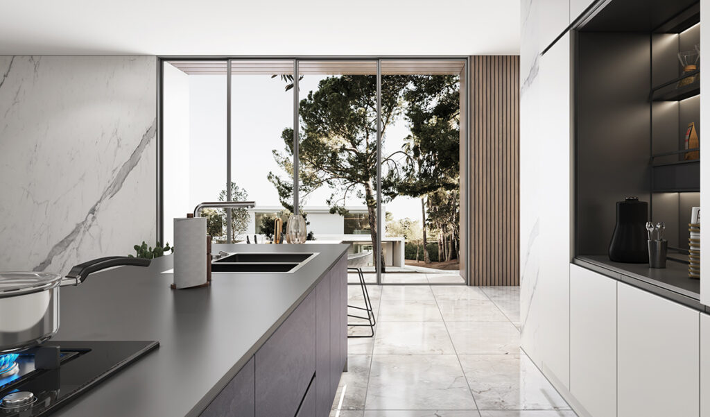 modern residential kitchen