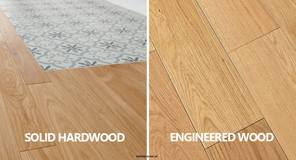 solid hardwood vs. engineered wood