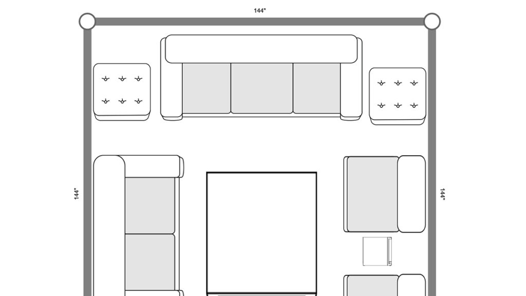layout for living room