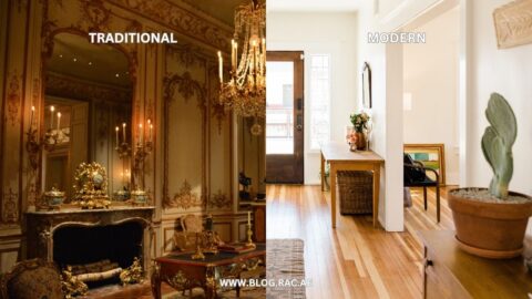 A Comparison Image Showing A Traditional Renaissance Interior And A Modern Room Incorporating Renaissance Elements 480x270 