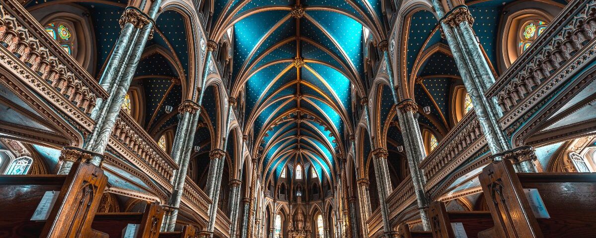 traditional interior design cathedral