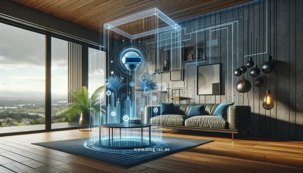 Augmented and virtual reality integration in contemporary interior design