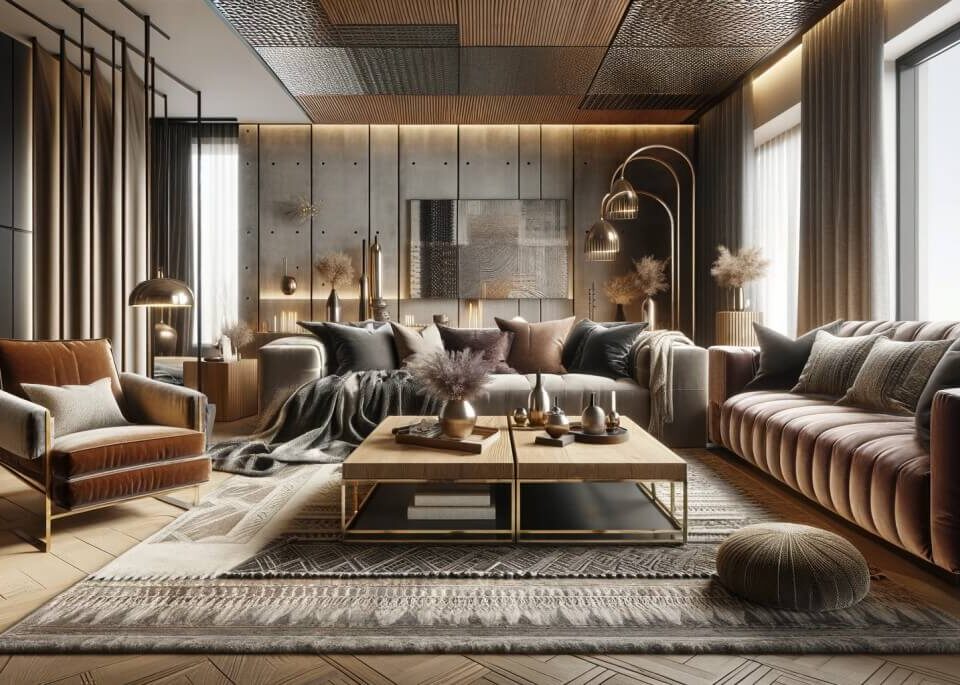 Innovative Interior Design Textures for 2024