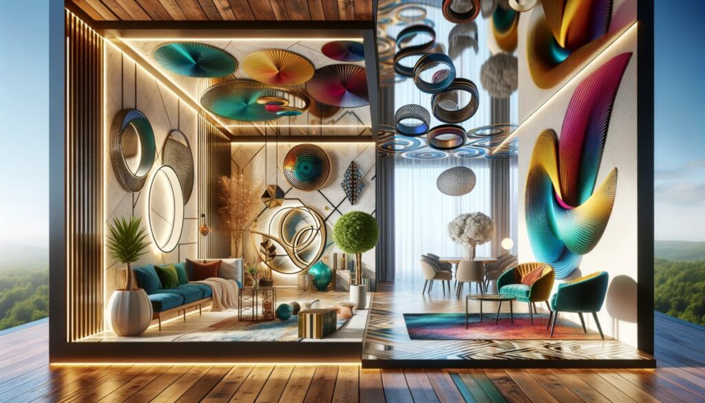 Trendy and innovative interior showcasing current trends in Design Infinity