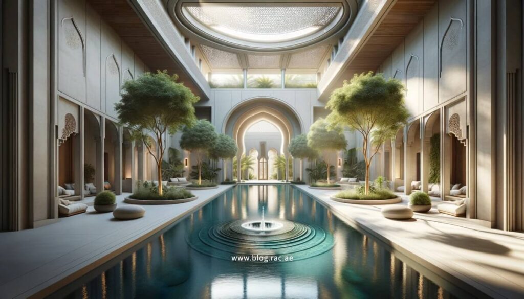 Traditional Emirati Courtyard Design in Modern Homes