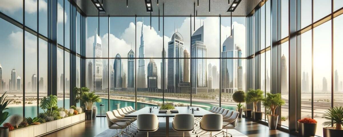 Innovative Meeting Room Design in Dubai Office 2024
