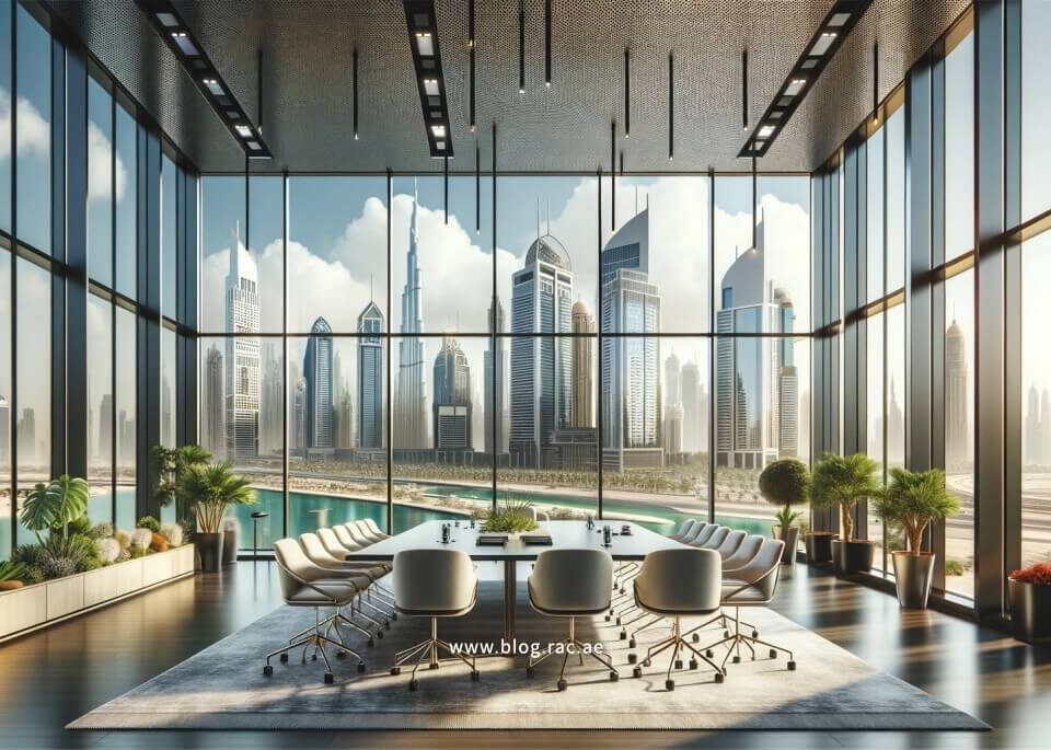 Innovative Meeting Room Design in Dubai Office 2024