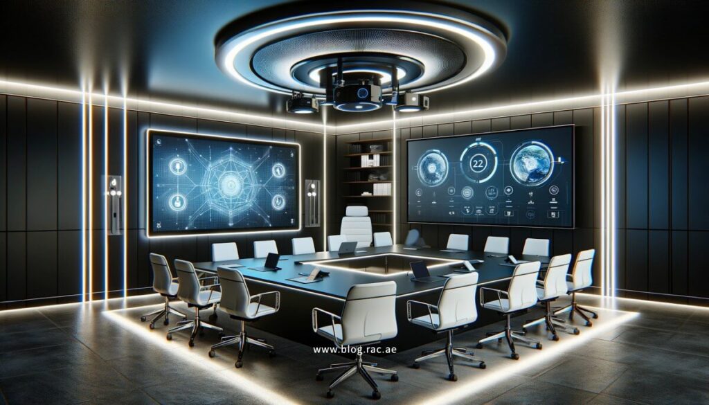 Advanced Technology in Dubai Office Meeting Room