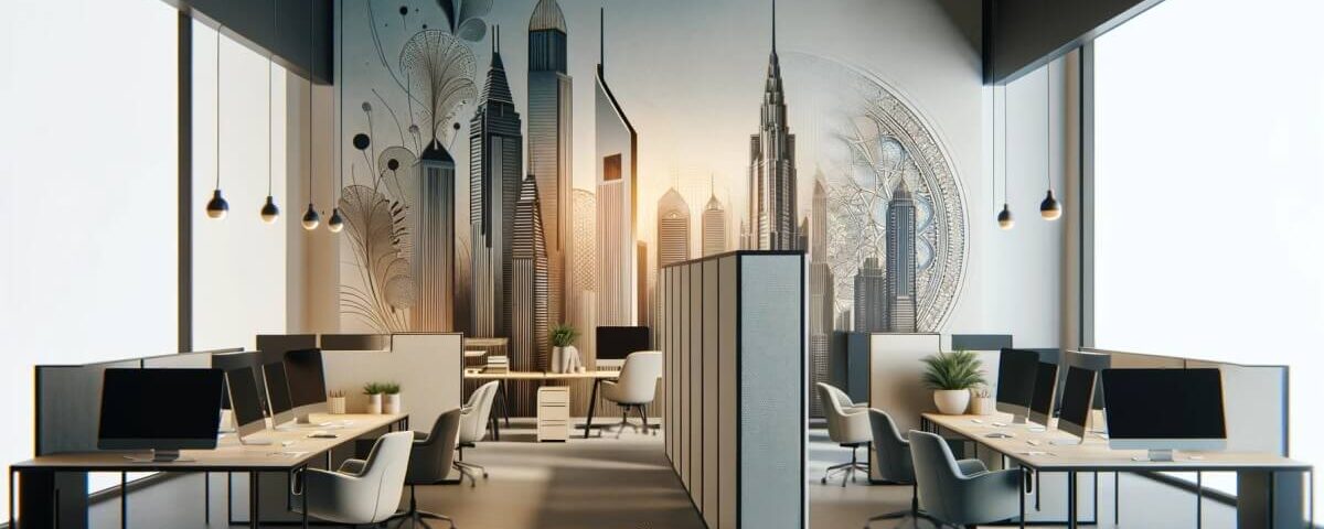 Contemporary Dubai Office with Soundproof Design 2024