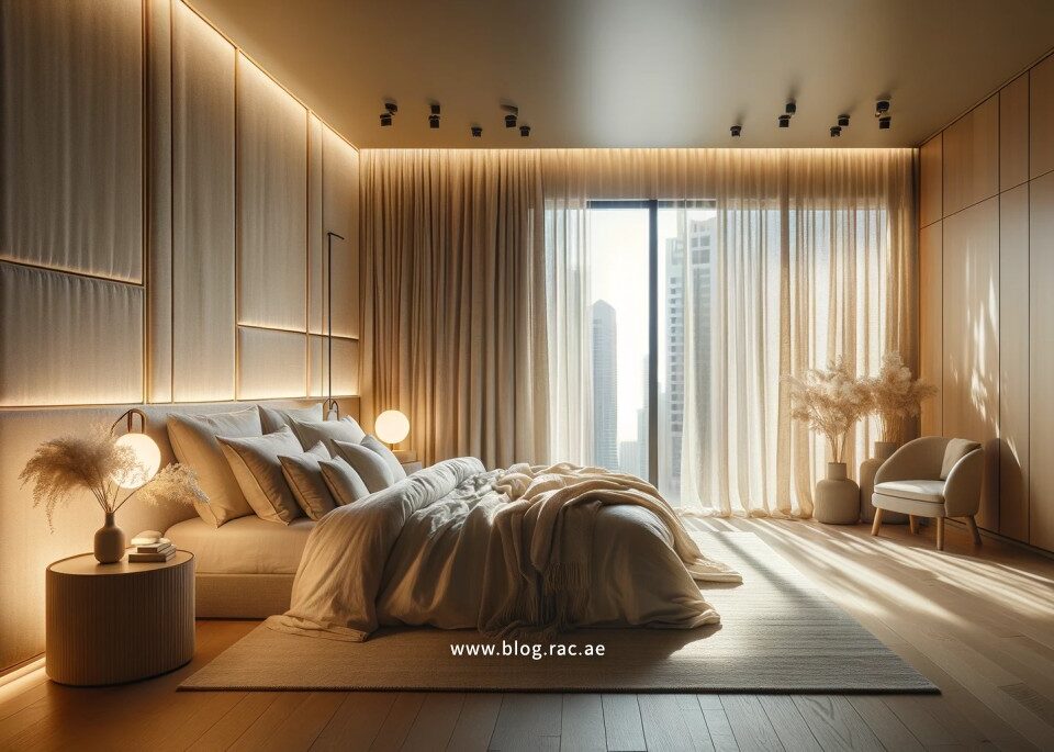 Tranquil Dubai Bedroom for Enhanced Sleep