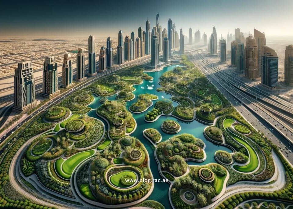 Luxurious Urban Landscaping in Dubai