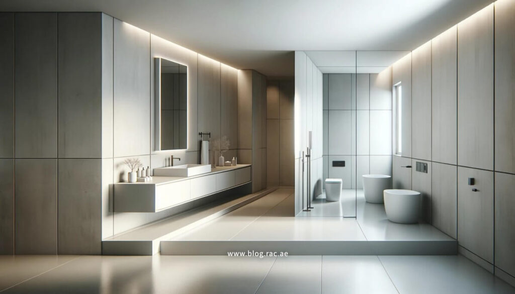 Minimalist Design in a Luxury Bathroom Renovation