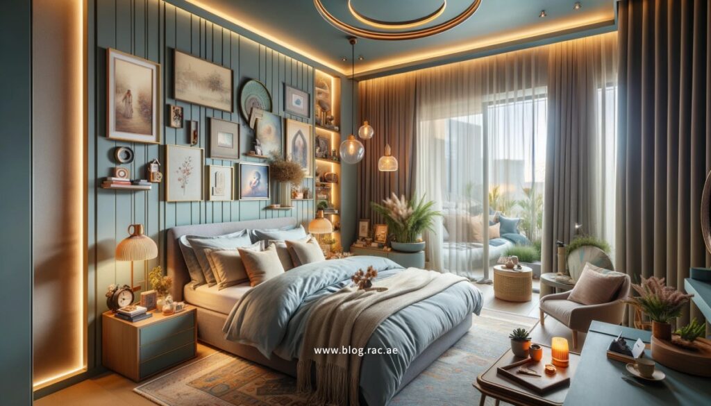 Personalized Decor in a Dubai Bedroom