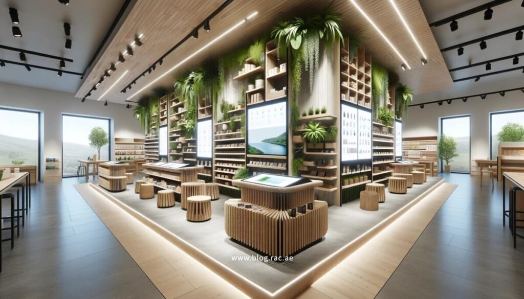 Eco-Friendly Retail Design Section