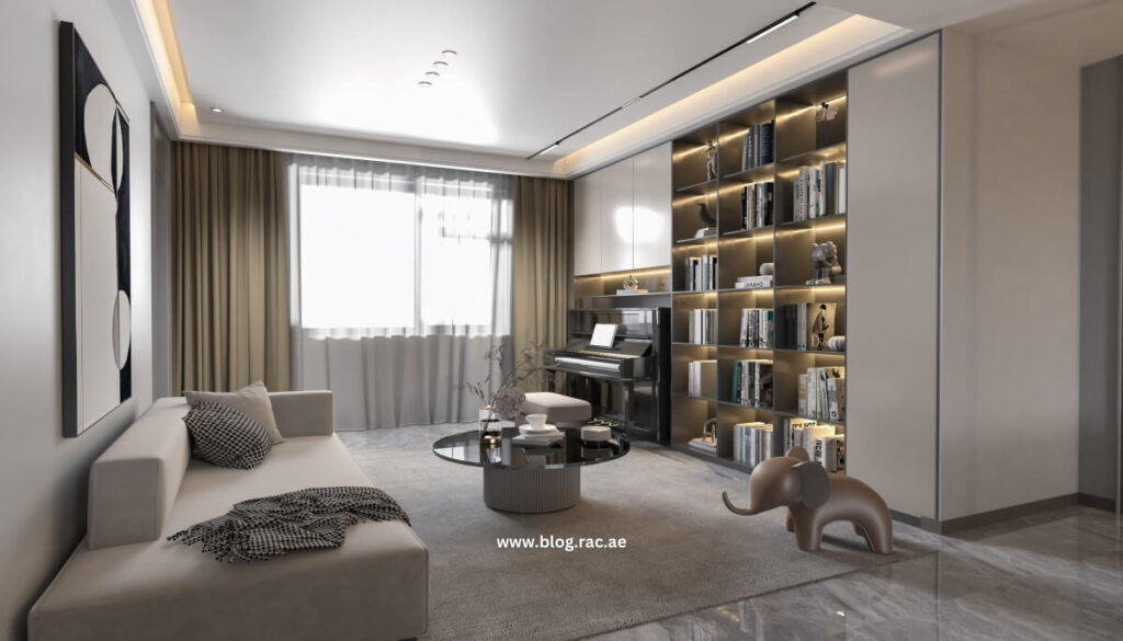 Residential villa interior design in Dubai